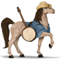 Верховая лошадь Пейнт Пегий оверо паломино