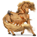 Верховая лошадь Французский Рысак Вороная